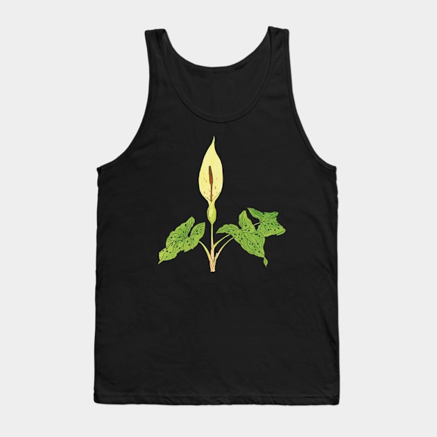 Arum maculatum - botanical illustration Tank Top by chimakingthings